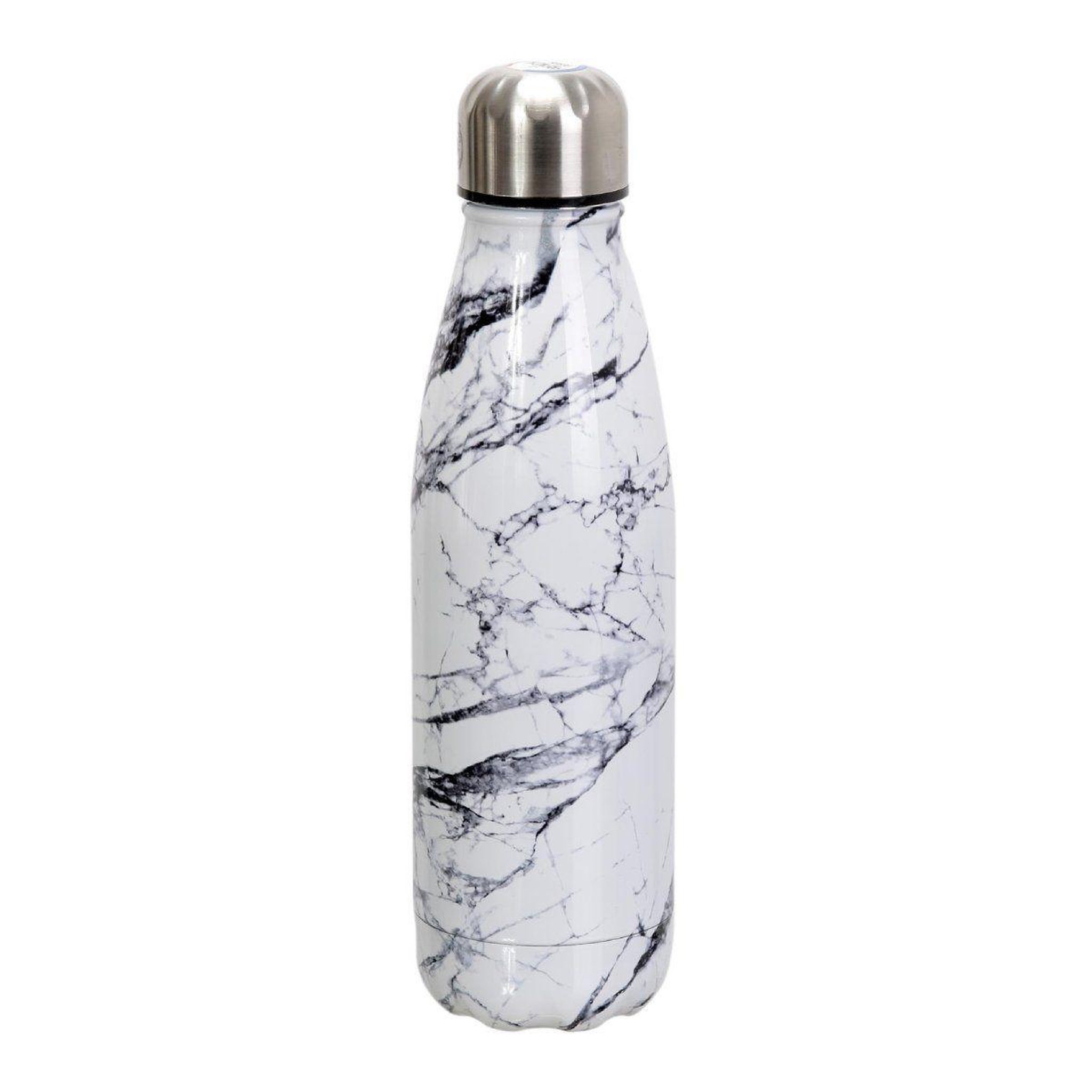 COOK CONCEPT Bouteille Isotherme  Marbrée  50cl Blanc & Gris