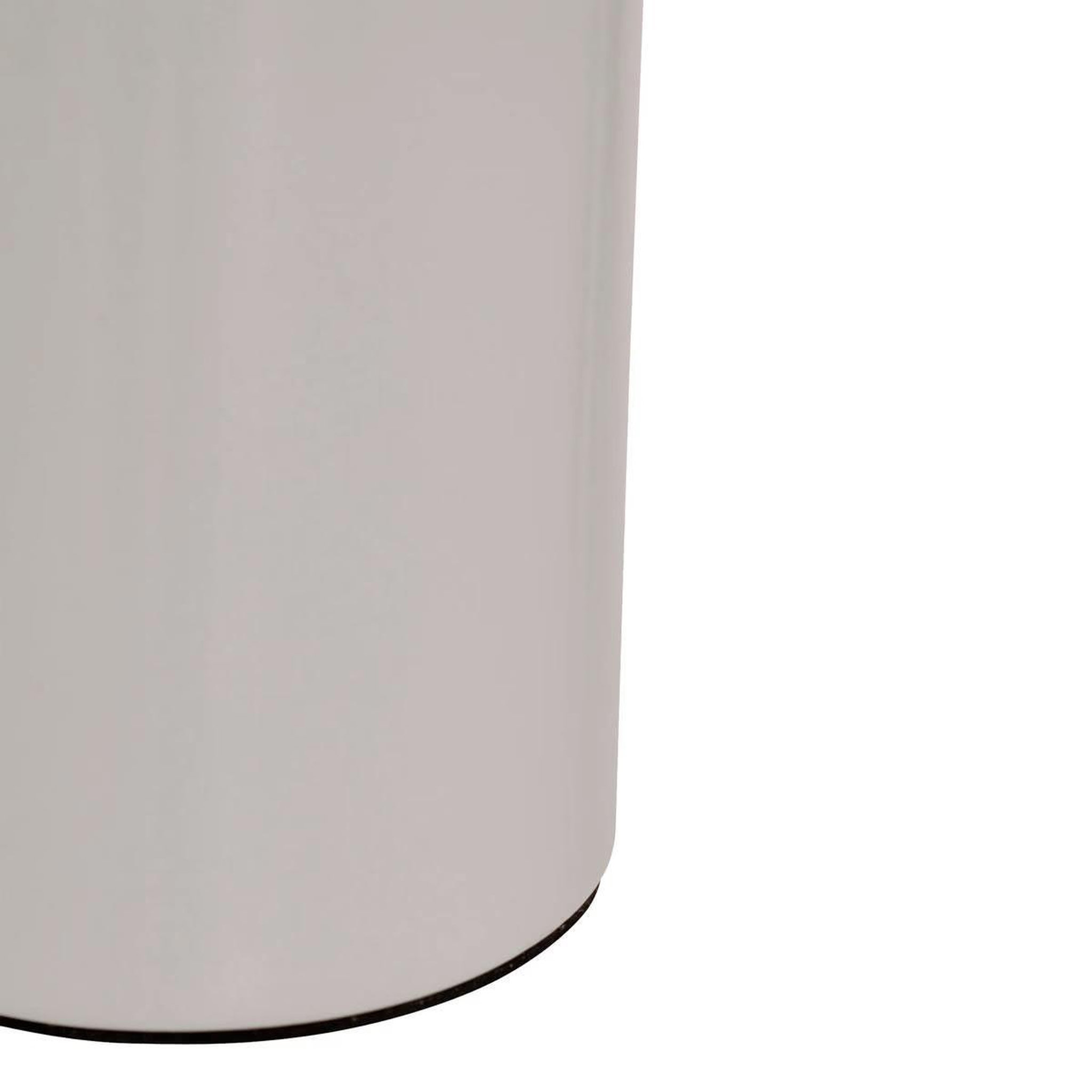 Voir la diapositive 3 : ATMOSPHERA Lampe à poser champignon  lito  24cm blanc