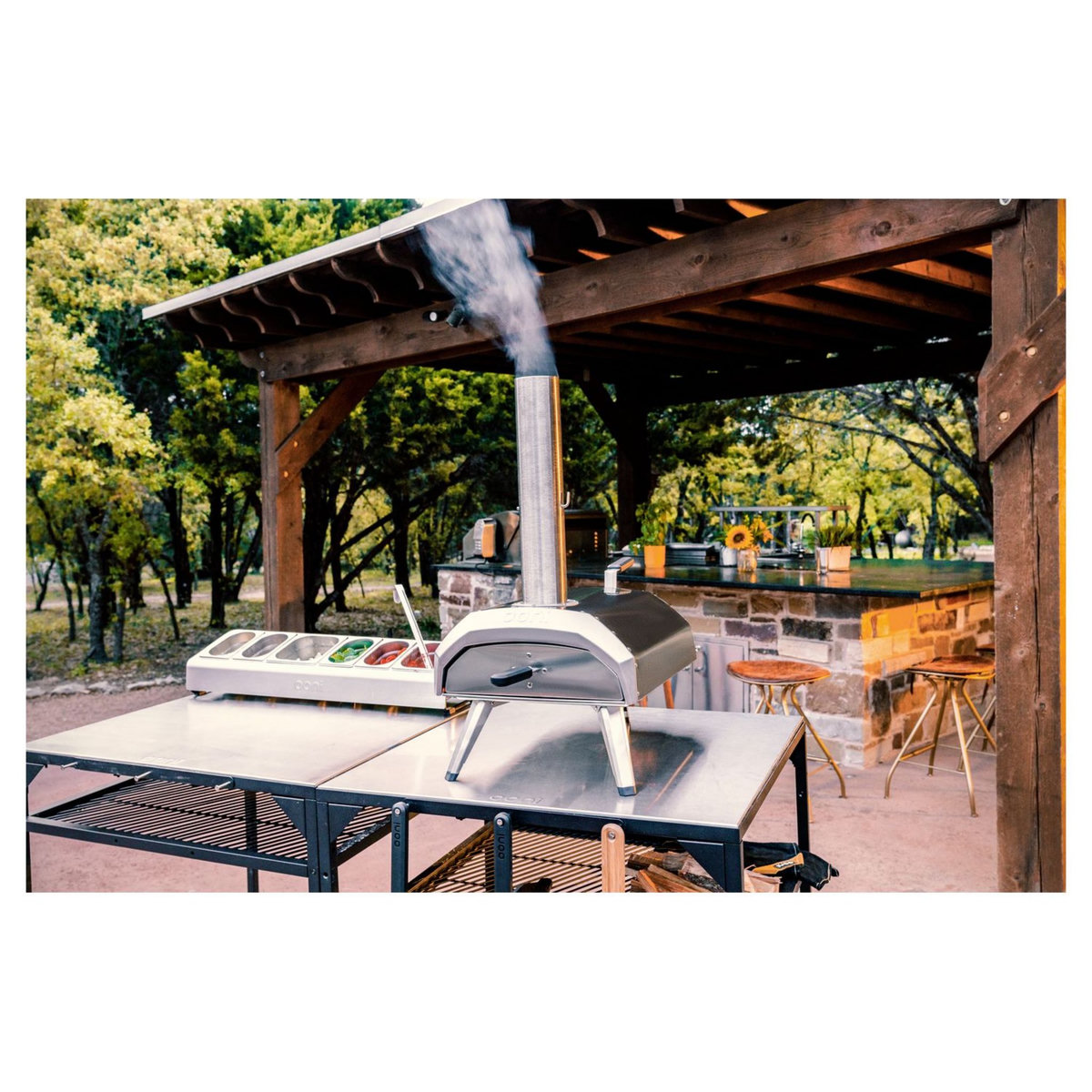 OONI Four à pizza au charbon de bois KARU - Four à Bois 500°C 