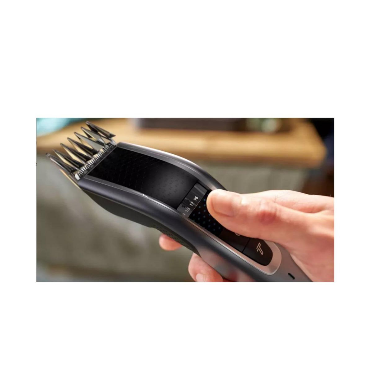 Philips Tondeuse multi usages HC5630/15, molette réglable, 28 hauteurs de coupe, précision 1 mm, autonomie 90 mn