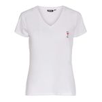 Pieces T shirt  Femme Pieces  erima. Coloris disponibles : Blanc