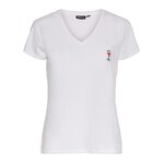 Pieces T shirt  Femme Pieces  erima. Coloris disponibles : Blanc