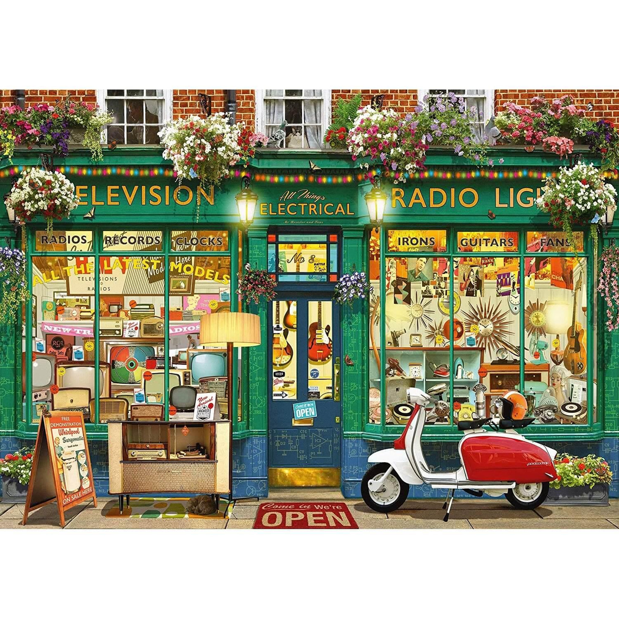 Voir la diapositive 1 : Schmidt Puzzle 1000 pièces : Magasin d'électronique