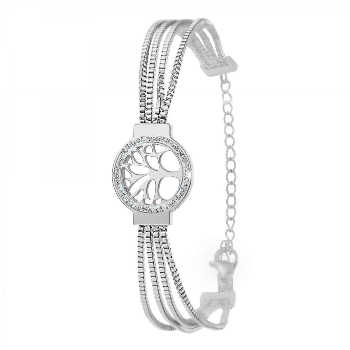 SC CRYSTAL Bracelet arbre de vie par SC Crystal orné Cristaux scintillants
