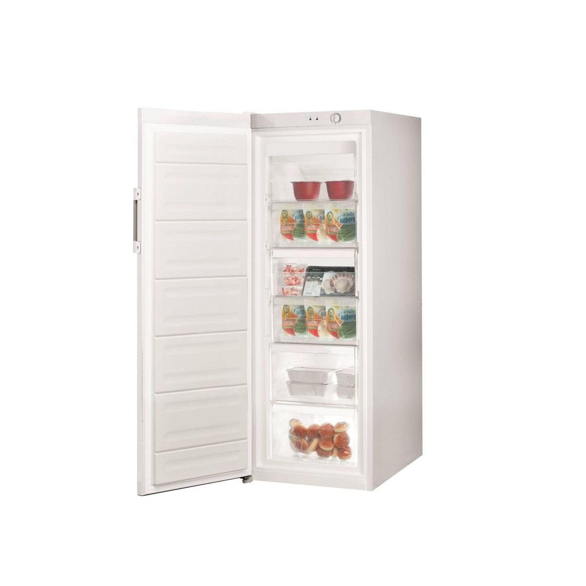 Voir la diapositive 3 : Indesit Congélateur armoire 60cm 245l statique - ui62wfr