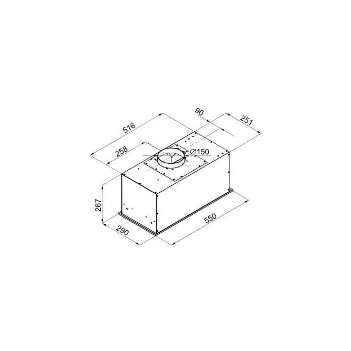 De Dietrich Hotte encastrable DHG4573B HobToHood