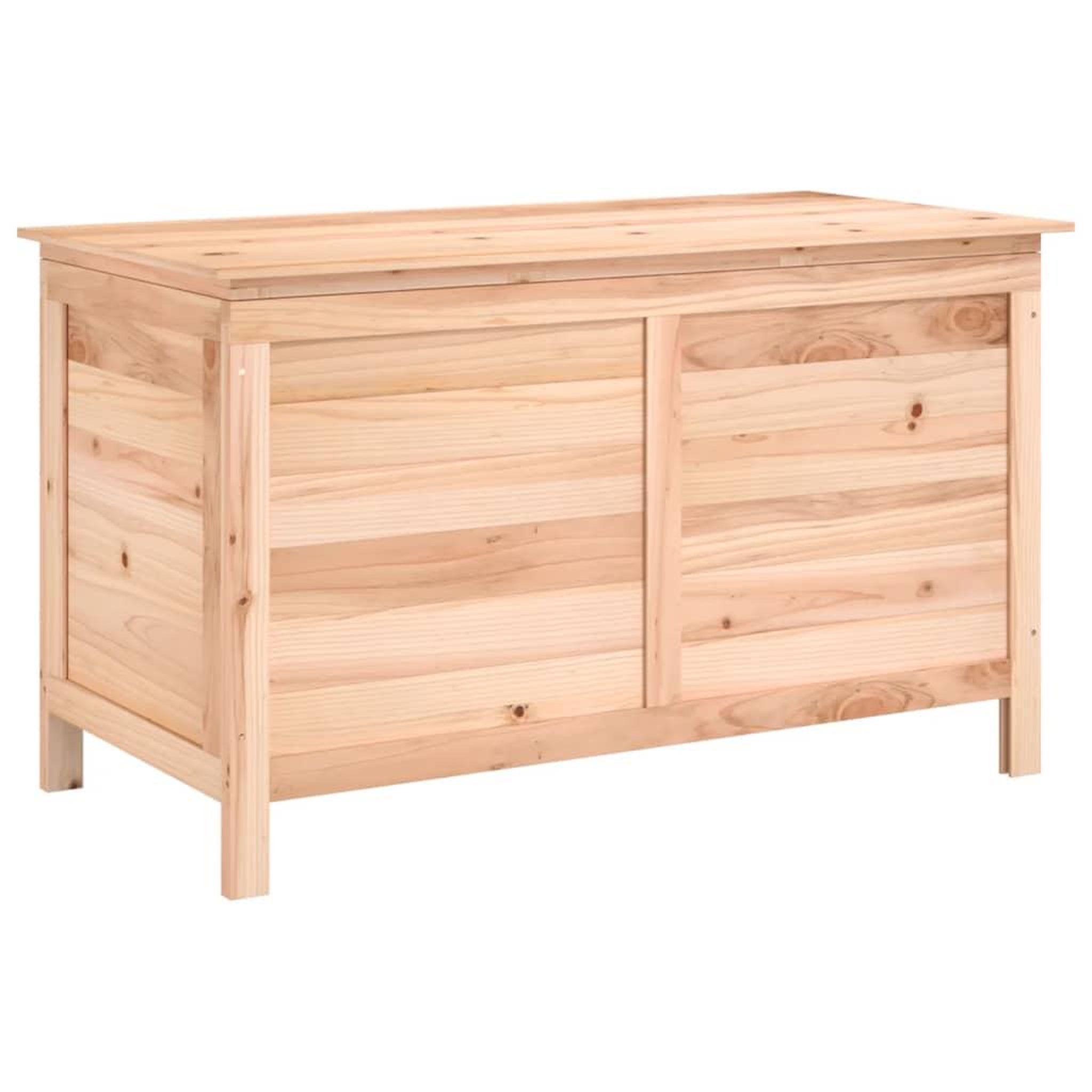 Voir la diapositive 2 : VIDAXL Boîte a coussins d'exterieur 99x50x56,5 cm bois de sapin massif