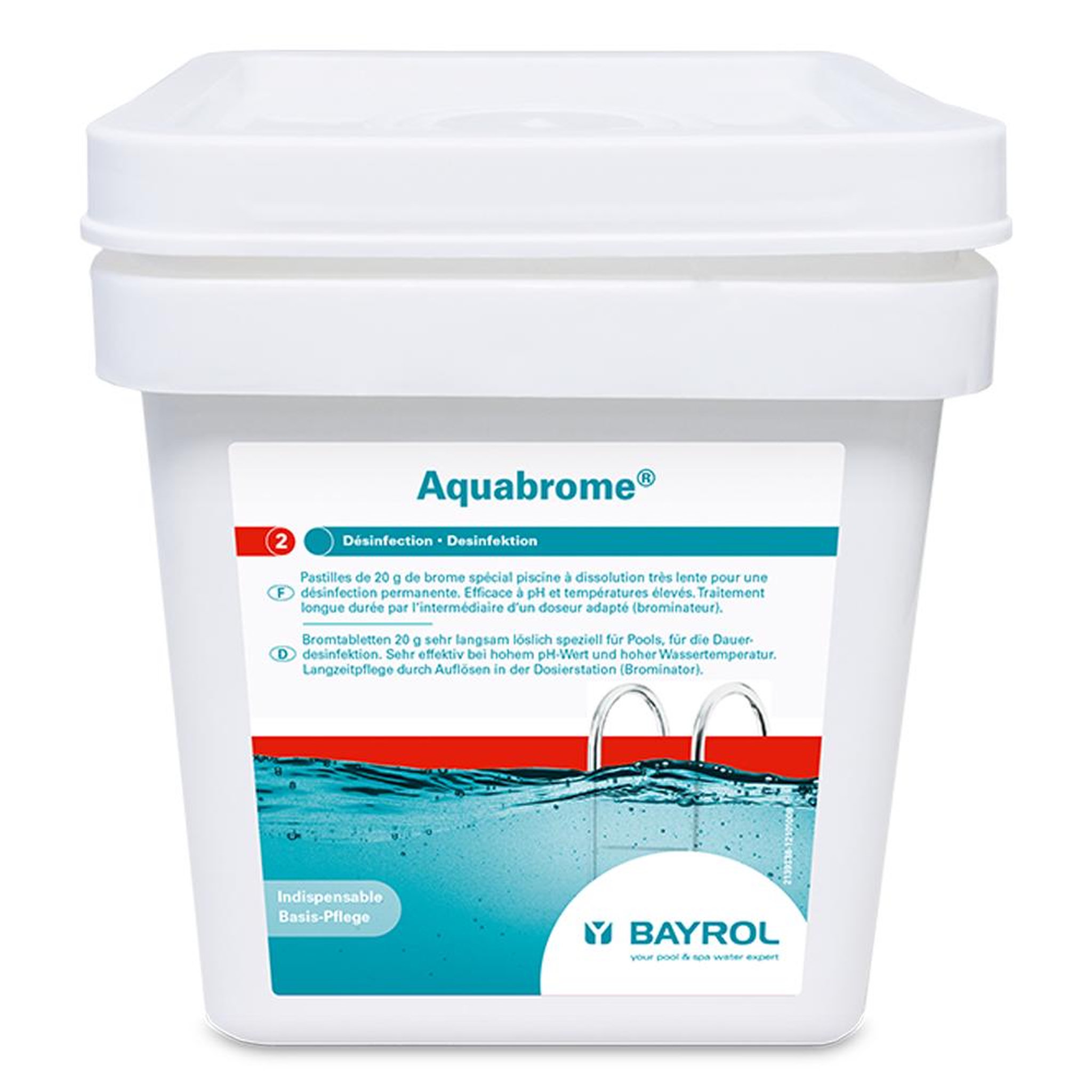 Bayrol Brome lent pastille 5kg - AQUABROME