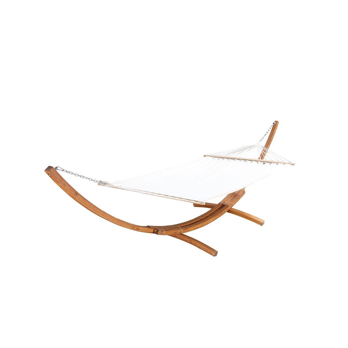 CONCEPT USINE Hamac sur support 3,15 m en bois écru LAGOA
