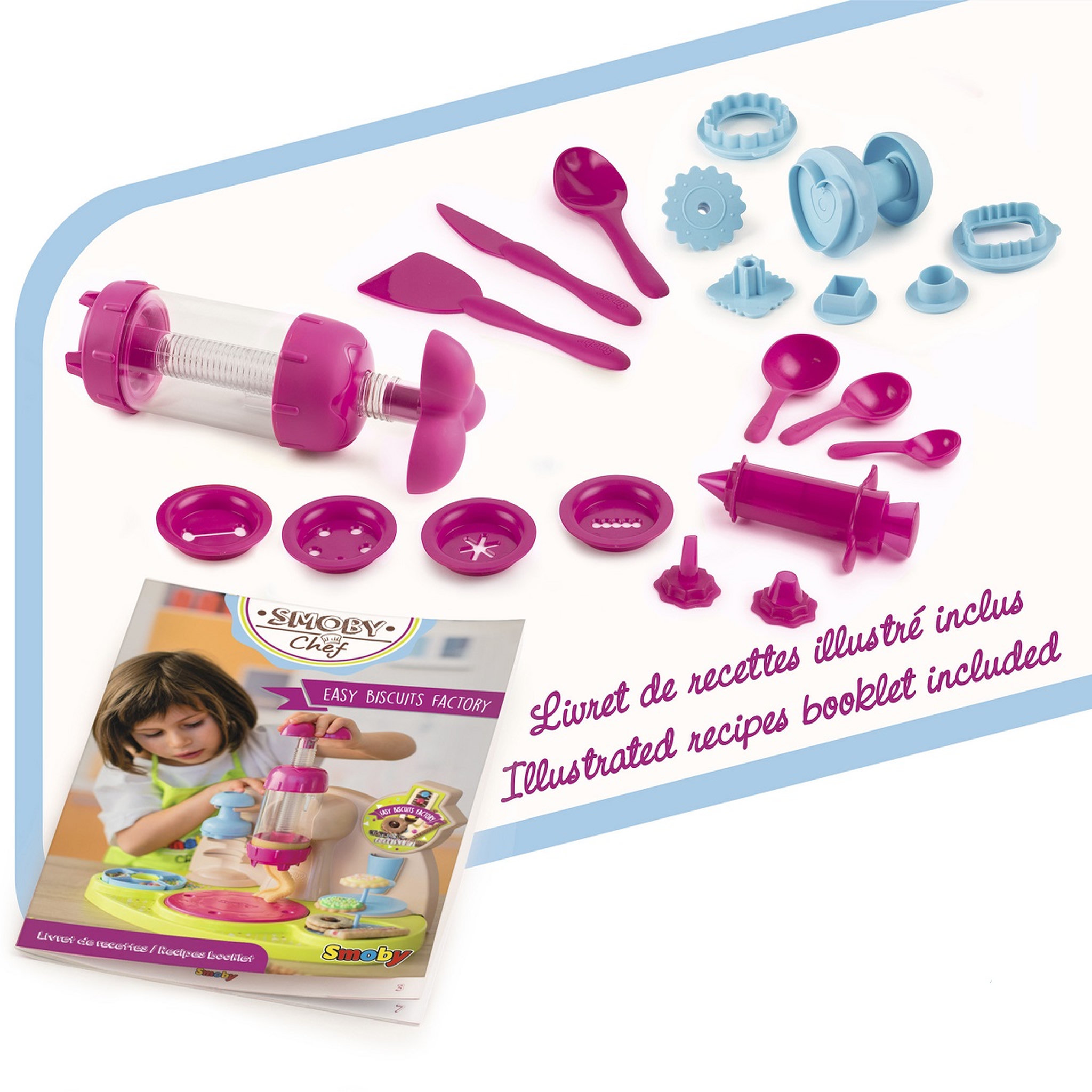 Voir la diapositive 3 : SMOBY Chef easy biscuits factory 