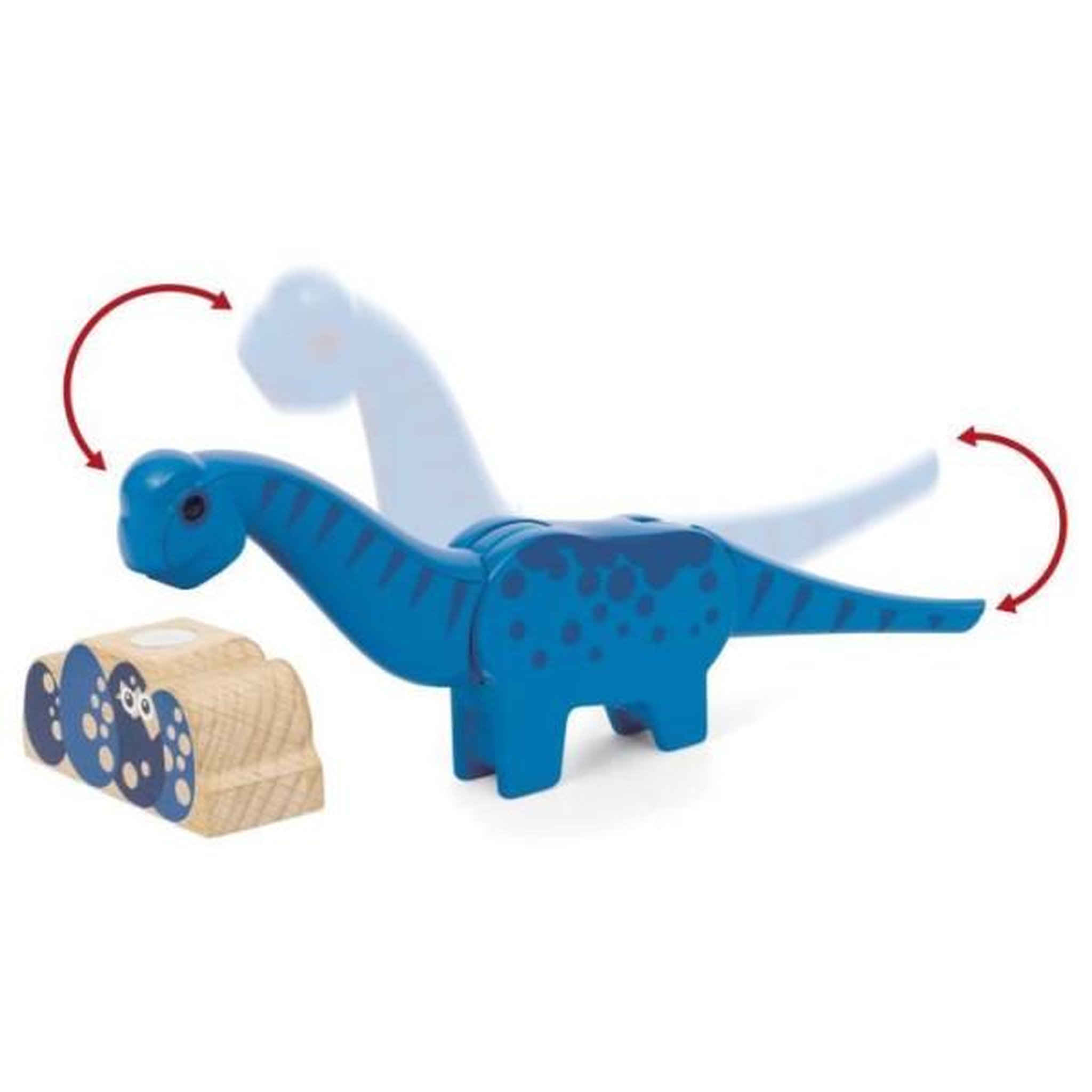 Voir la diapositive 5 : Brio Brio Train a Piles Dinosaure - Train électrique - Dinosaure Inclus - pour circuit de train en bois - Des 3 Ans - Brio World - 3