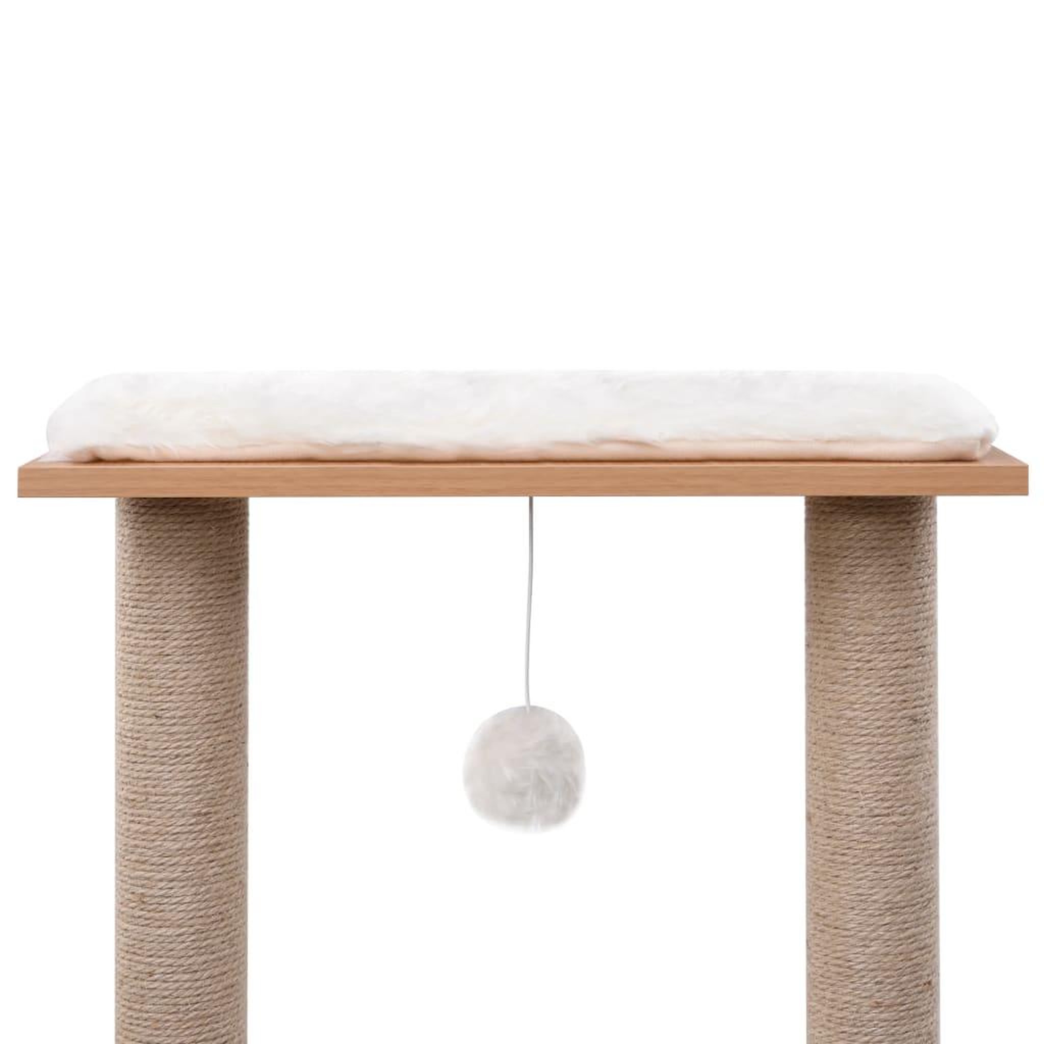 Voir la diapositive 4 : VIDAXL Arbre a chat avec tapis a gratter en sisal 129 cm