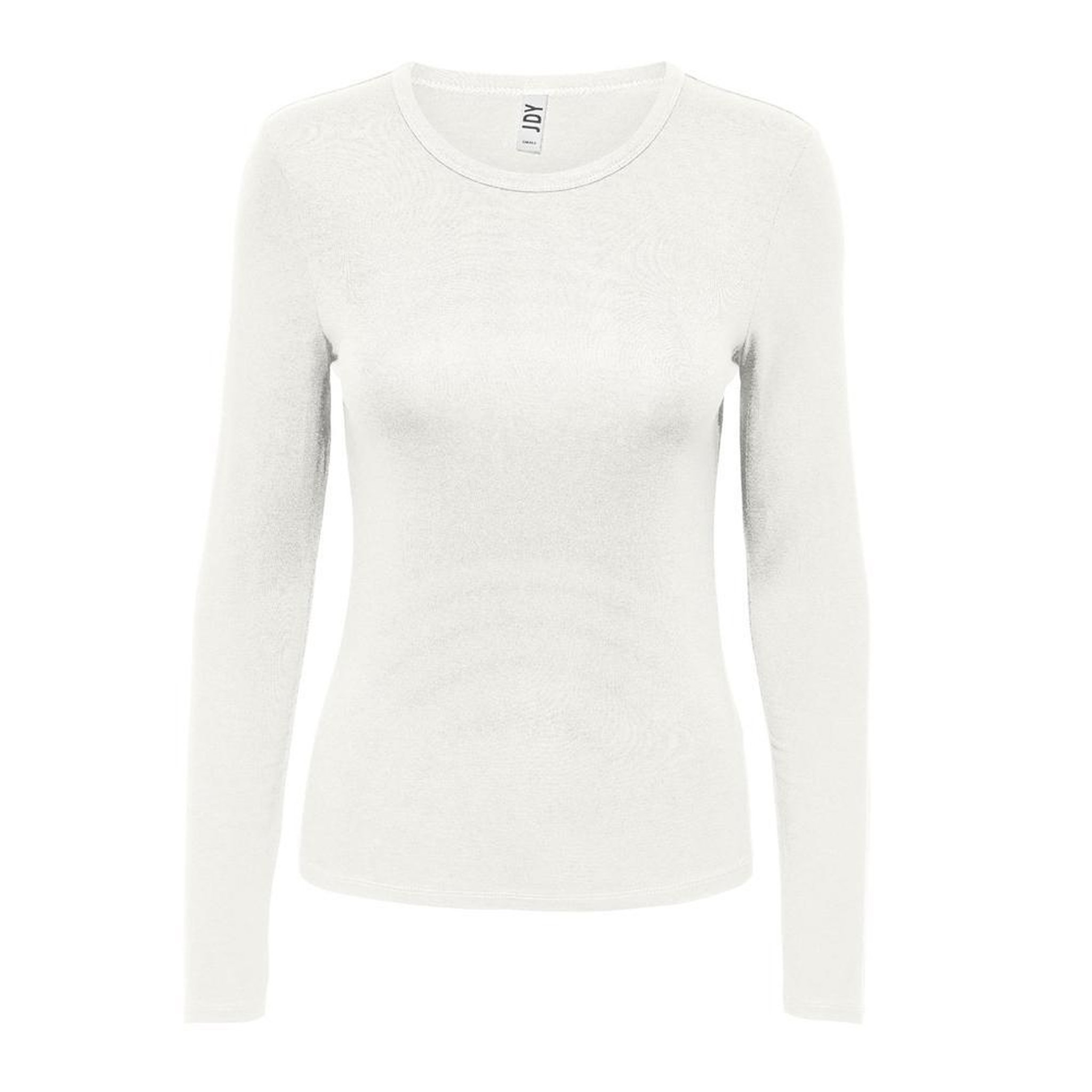 JACQUELINE DE YONG T shirt Manches Longues  Femme JDY Mila. Coloris disponibles : Blanc