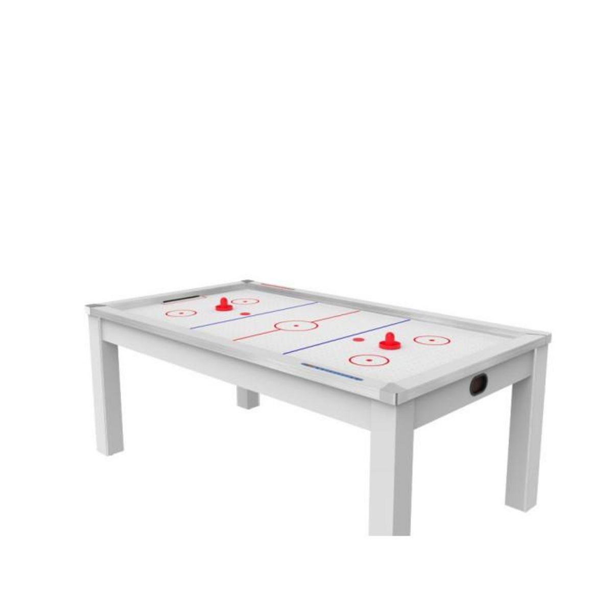 Paris Prix Table de Air Hockey Convertible  Calgary  213cm Blanc