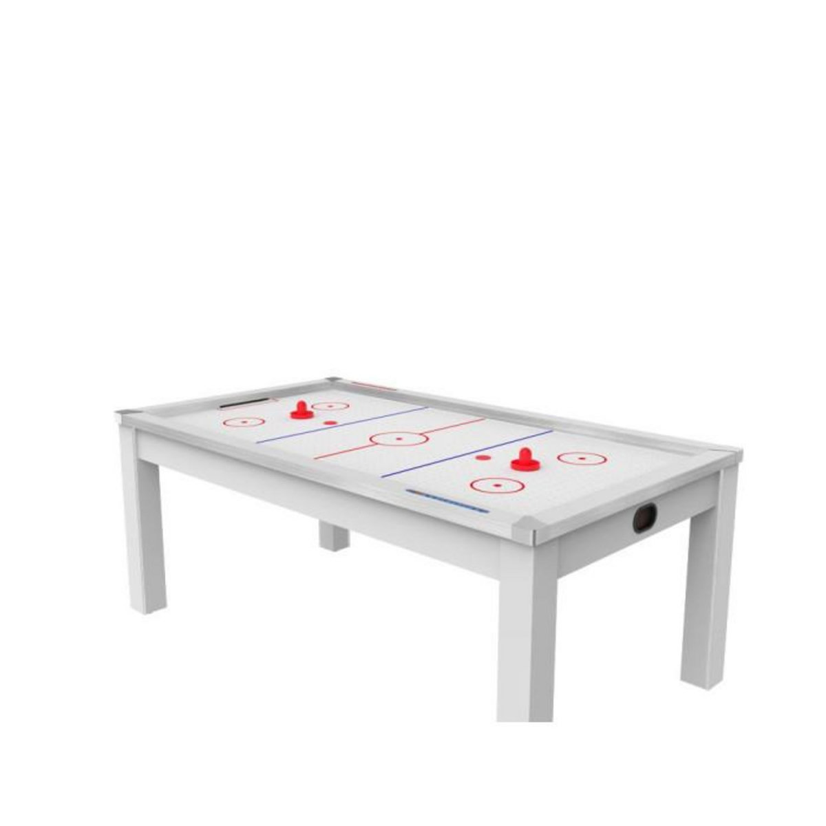 Paris Prix Table de Air Hockey Convertible  Calgary  213cm Blanc