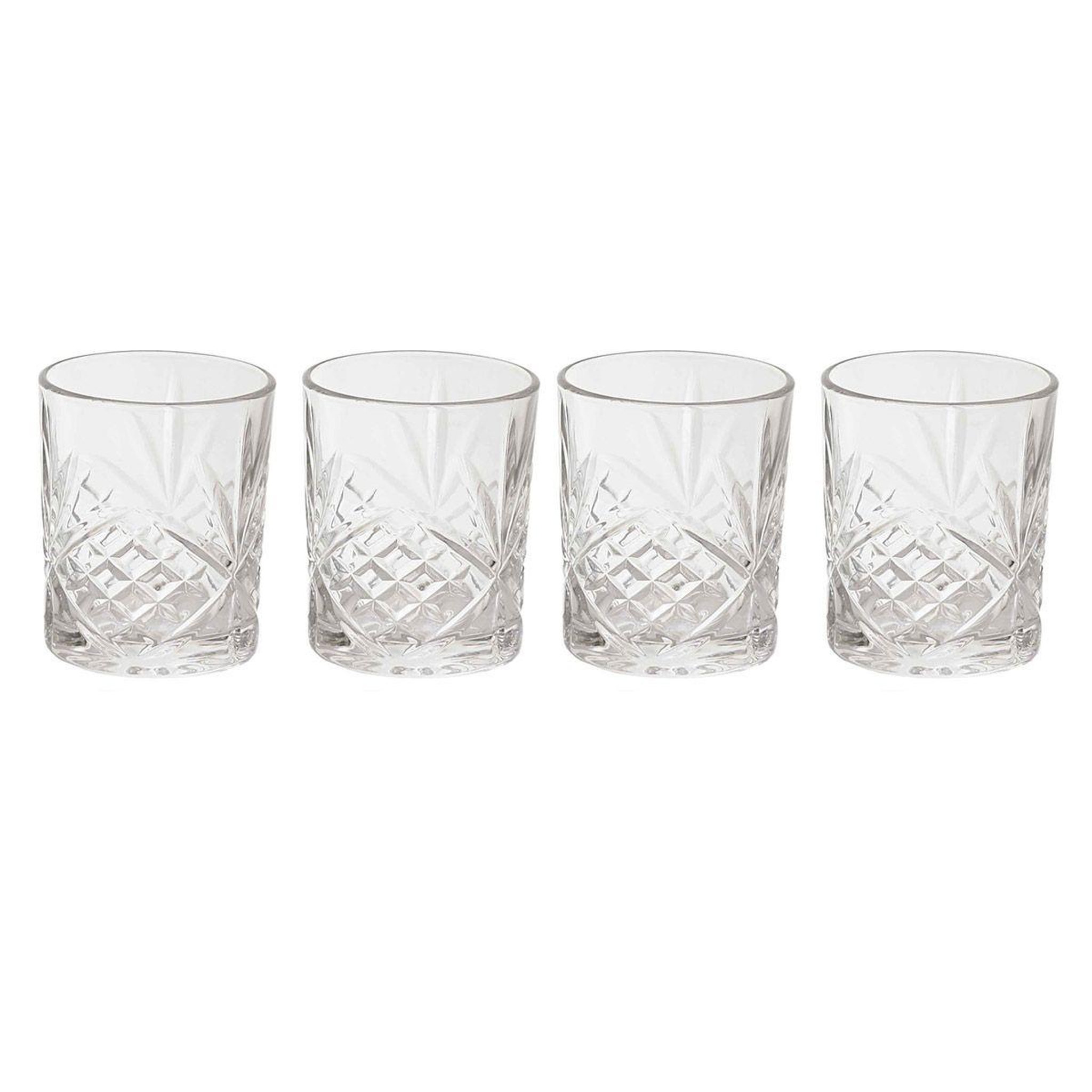 COOK CONCEPT Lot de 4 verres à cocktail  royal  34cl transparent