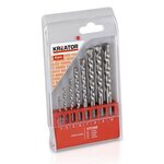 KREATOR Coffret 8 forets à béton Kreator Coffret 8 mèches à béton Coffret 8 mèches à béton