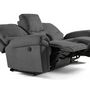 Voir la diapositive 5 : BEST MOBILIER Jasmin - canapé relax électrique 2 et 3 places - en tissu