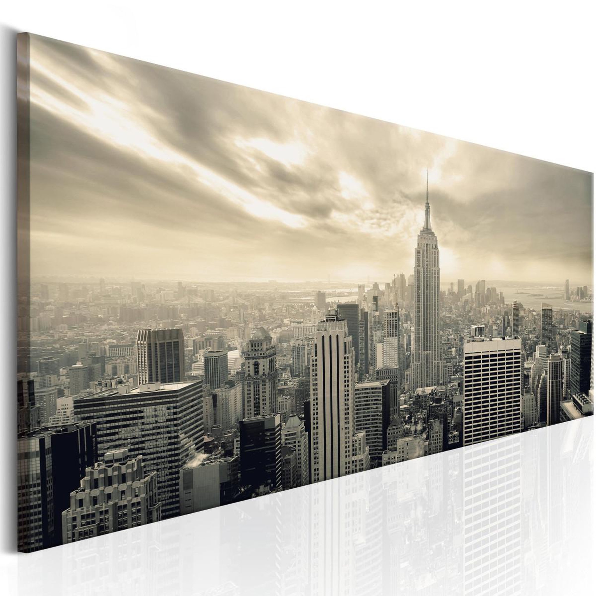 Voir la diapositive 1 : Paris Prix Tableau Imprimé  NY : Morning Sky