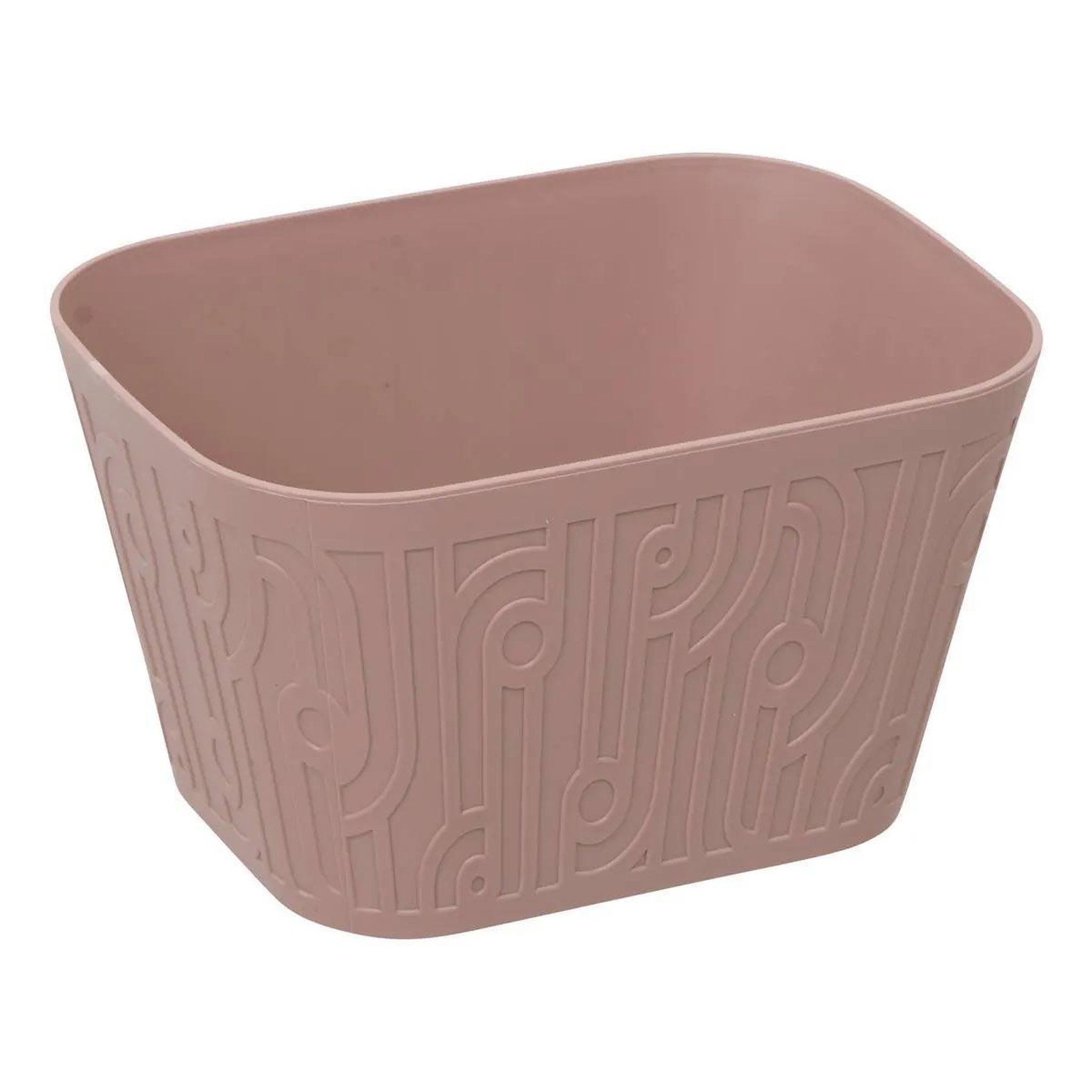 FIVE Panier de rangement design  arche  14cm rose clair