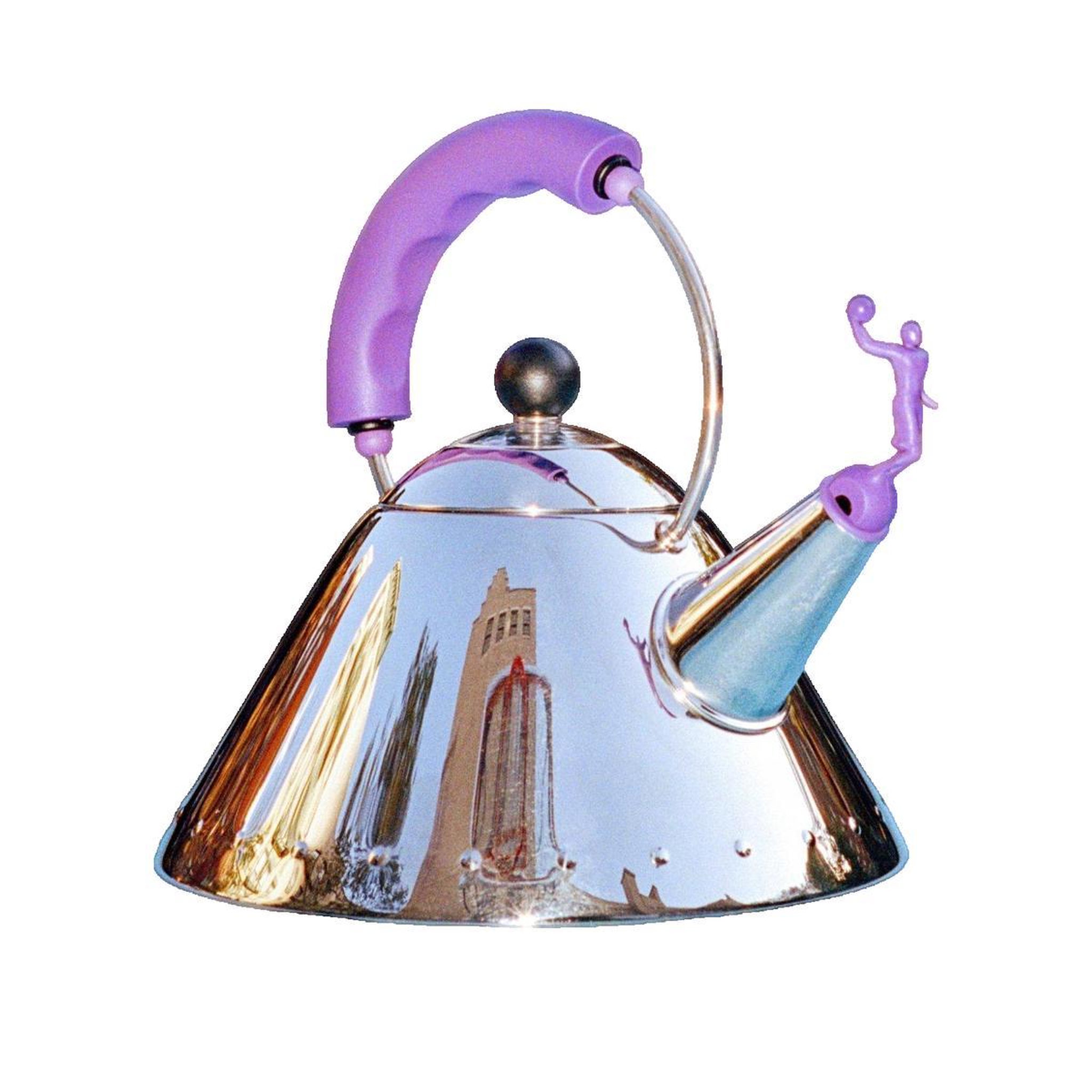 Voir la diapositive 2 : ALESSI Bouilloire ALESSI Édition Limitée Violet