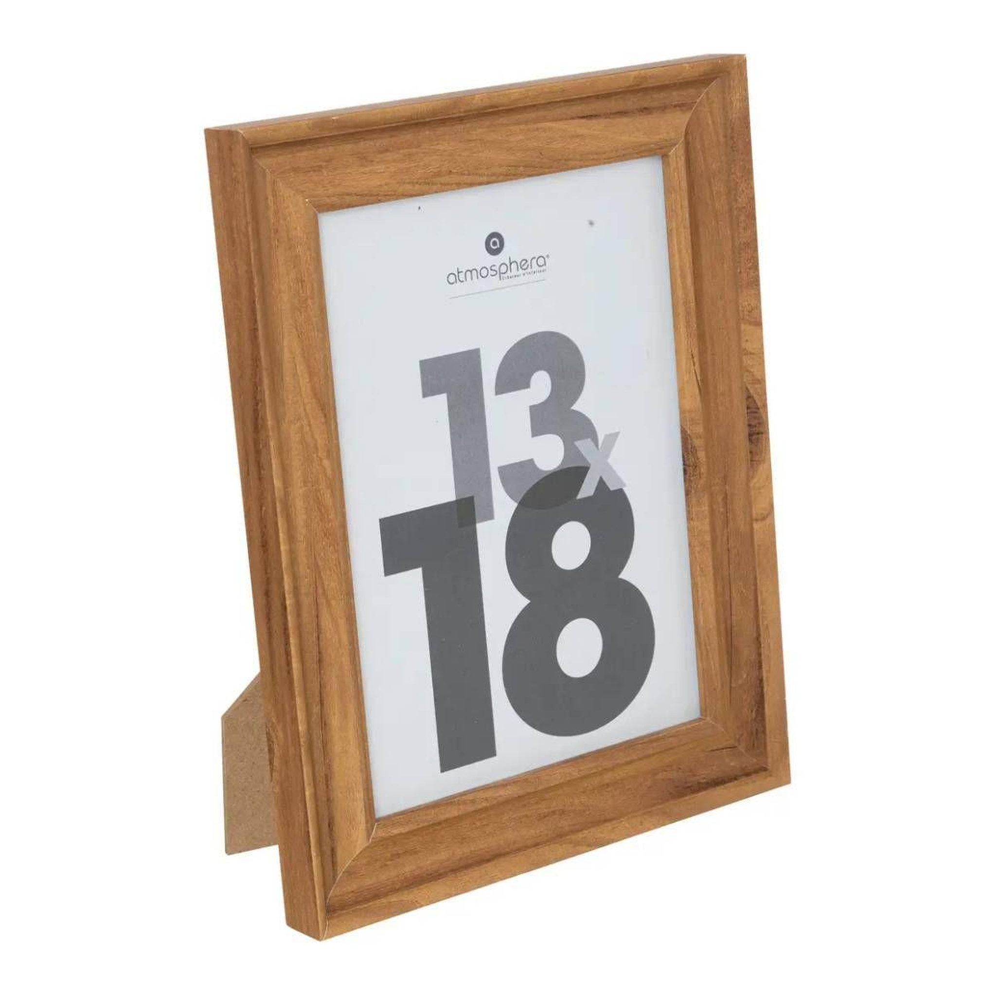 ATMOSPHERA Cadre photo en bois  mae  13x18cm marron