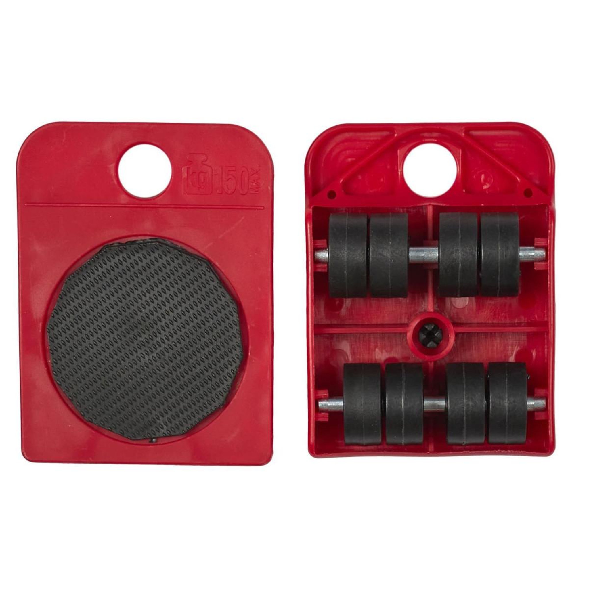 Voir la diapositive 3 : Je cherche une idee Kit de Déplacement Mobilier  5 Pièces  35cm Rouge