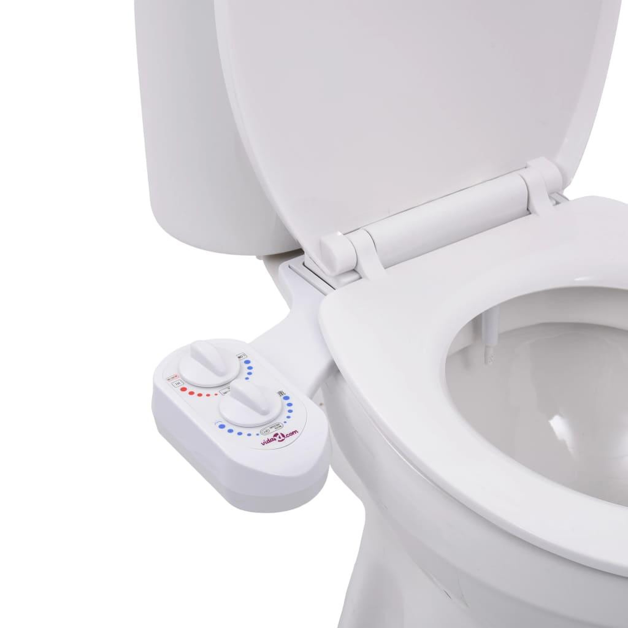 VIDAXL Accessoire siege toilette et eau chaude et froide buse unique