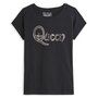 INEXTENSO T-shirt manches courtes noir femme Queen