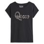 Voir la diapositive 3 : INEXTENSO T-shirt manches courtes noir femme Queen