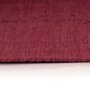 VIDAXL Tapis Chindi Coton tisse a la main 200 x 290 cm Bordeaux
