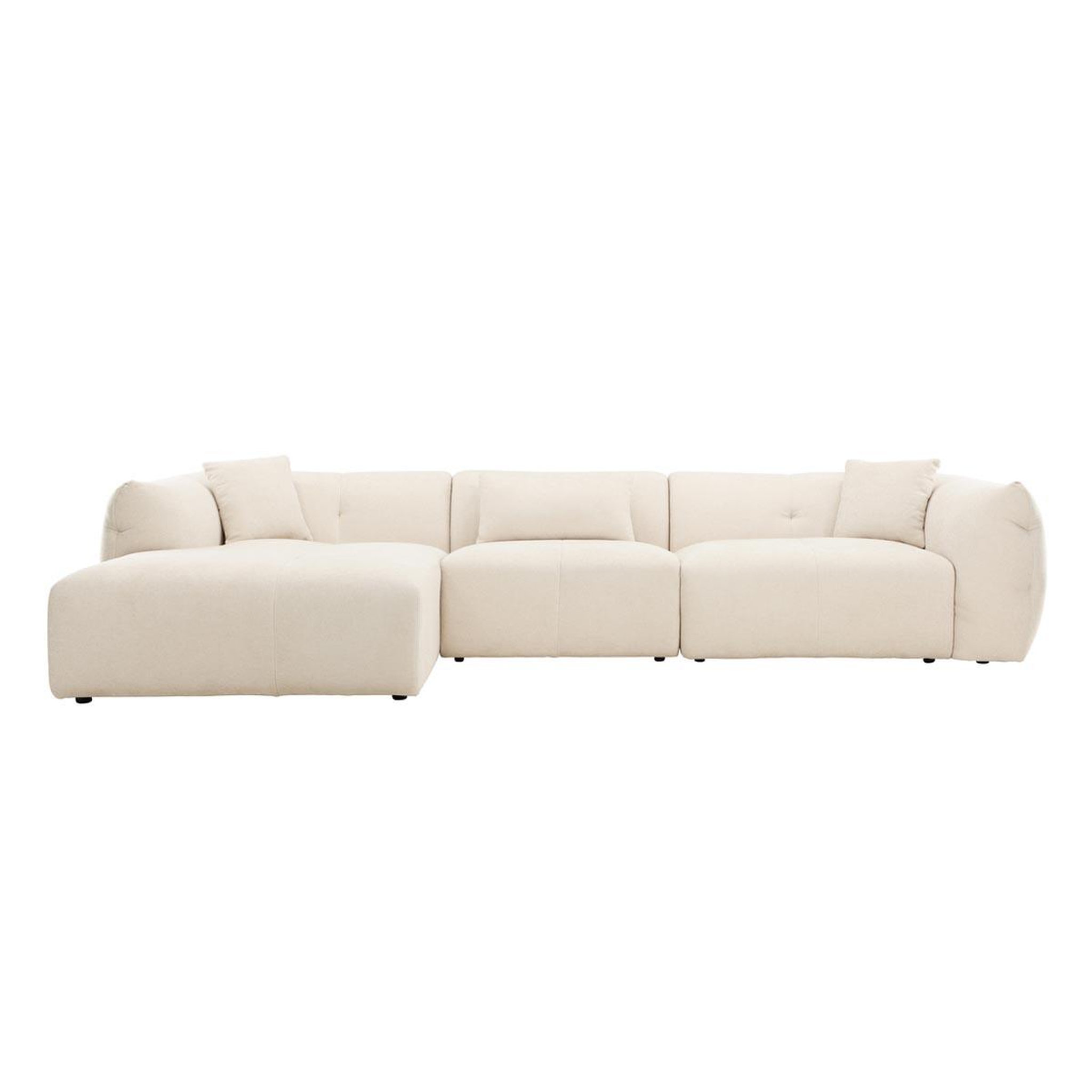 Paris Prix Canapé d'angle gauche  positano  335cm beige