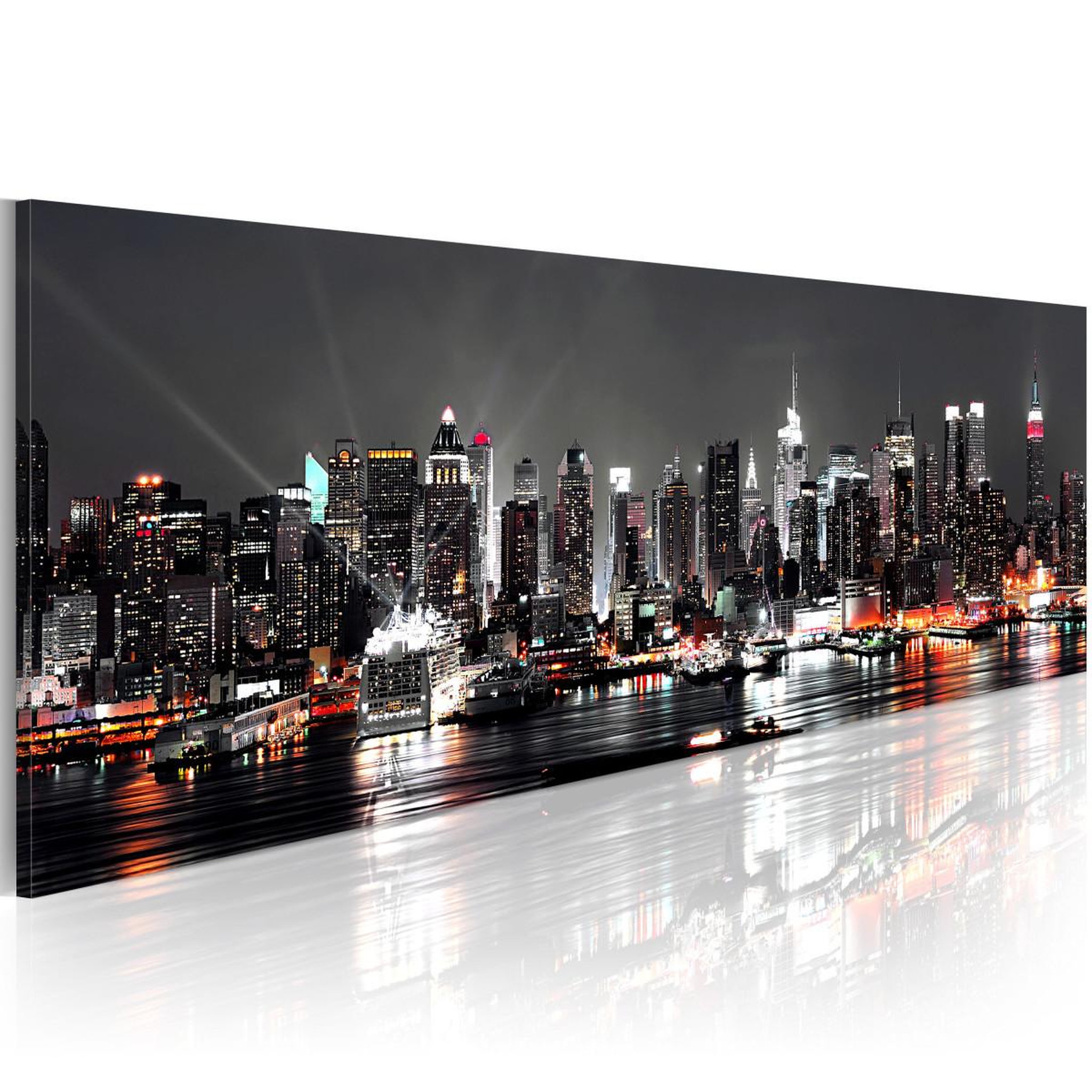 Paris Prix Tableau imprimé  rêve new yorkais. Coloris disponibles : Multicolore