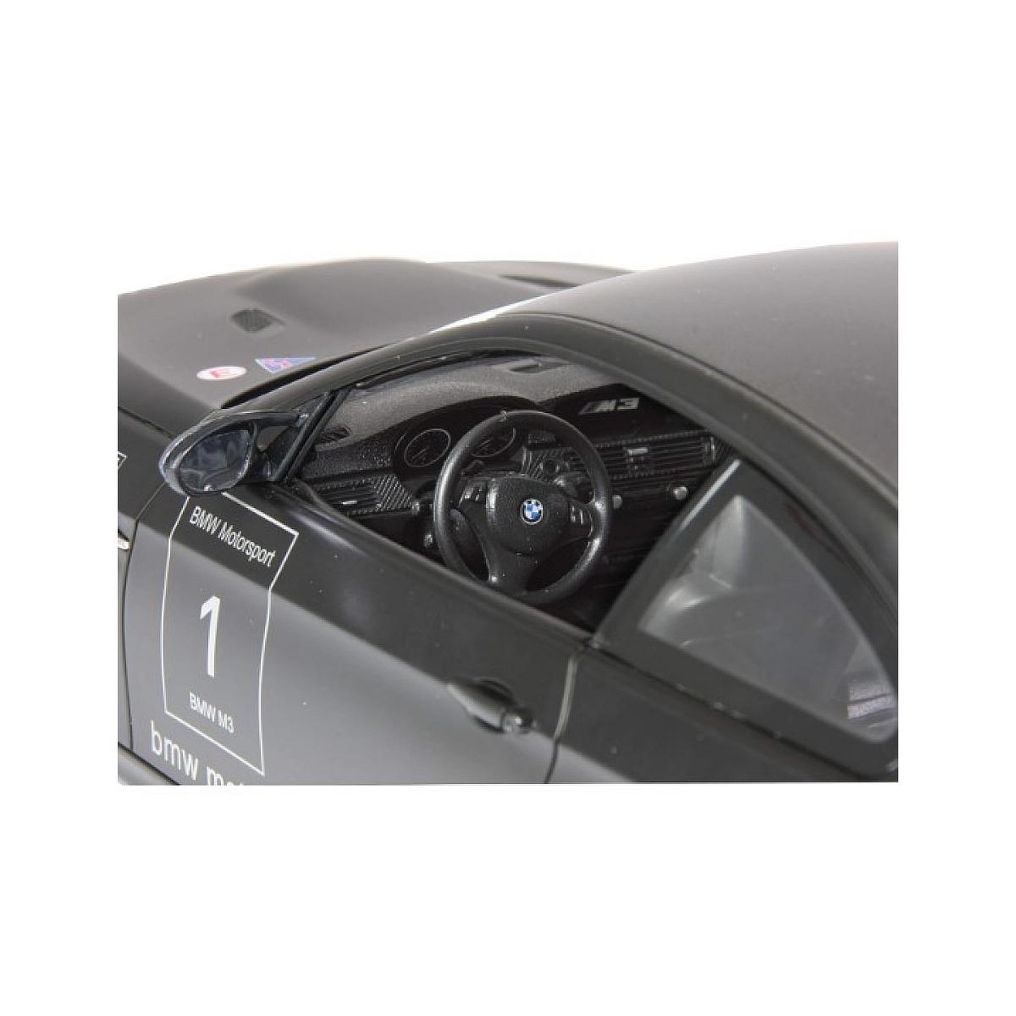 Voir la diapositive 2 : Jamara Voiture télécommandée BMW M3 Sport 1:14 noir 2,4Ghz