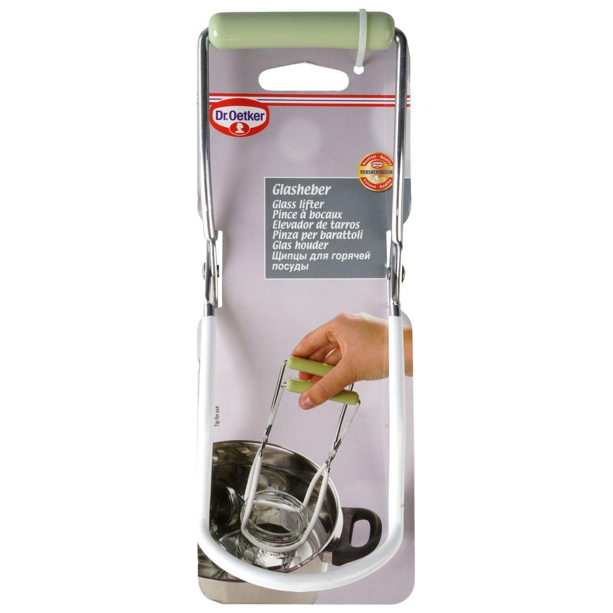 DR.OETKER Pince à bocaux en verre Dr Oetker Confiture