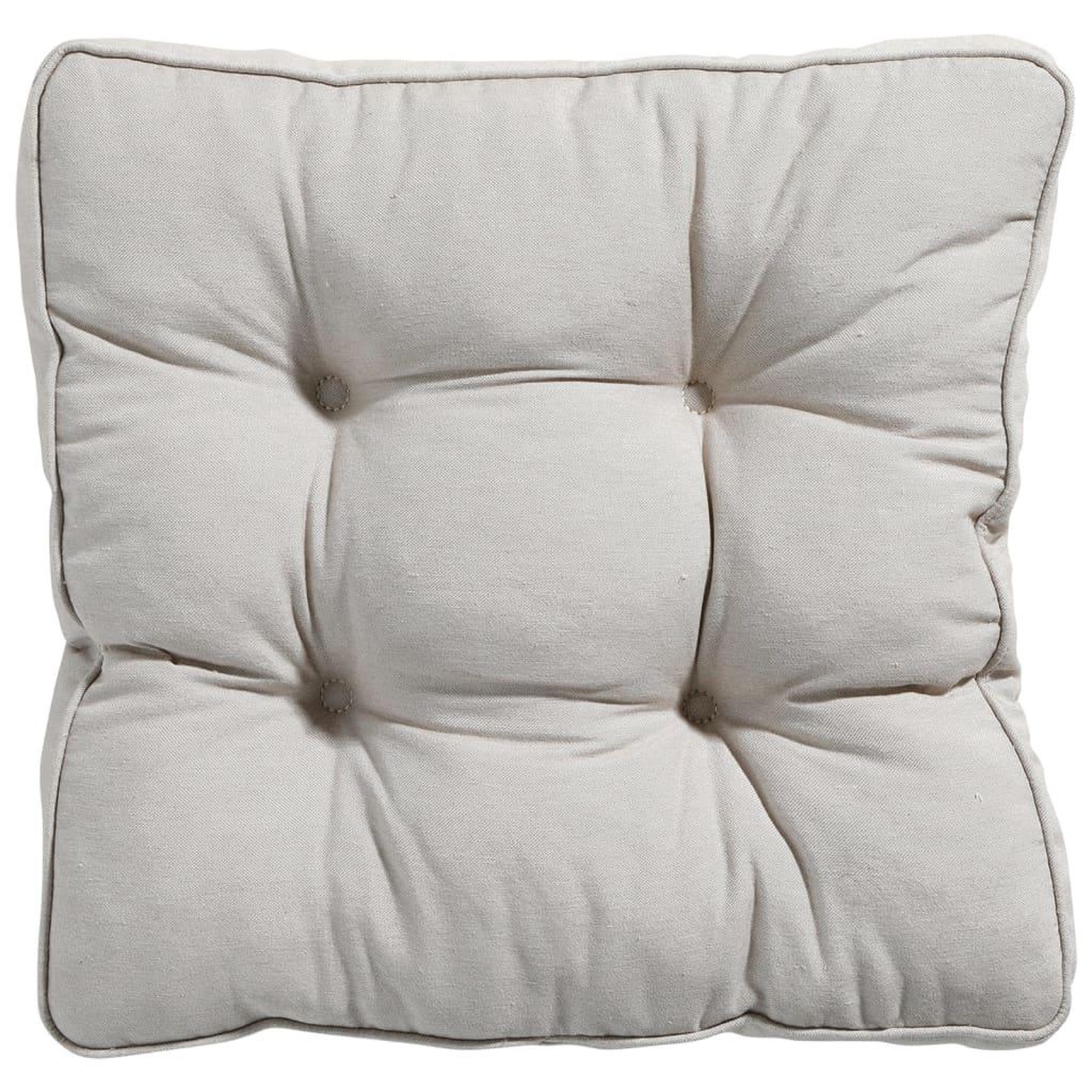 Voir la diapositive 5 : MADISON Madison Coussin de siege matelas Panama 47x47 cm Beige clair
