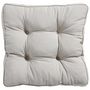 Voir la diapositive 5 : MADISON Madison Coussin de siege matelas Panama 47x47 cm Beige clair