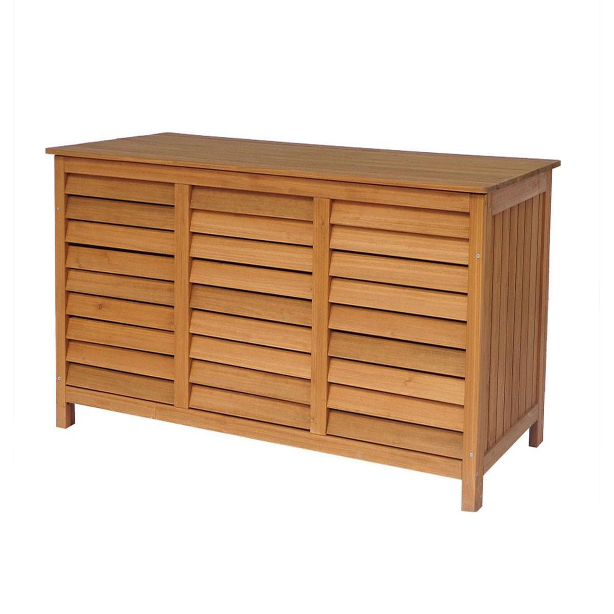Habitat et Jardin Coffre de jardin en bois  Macao  - 130 x 64 x 60 cm - Marron