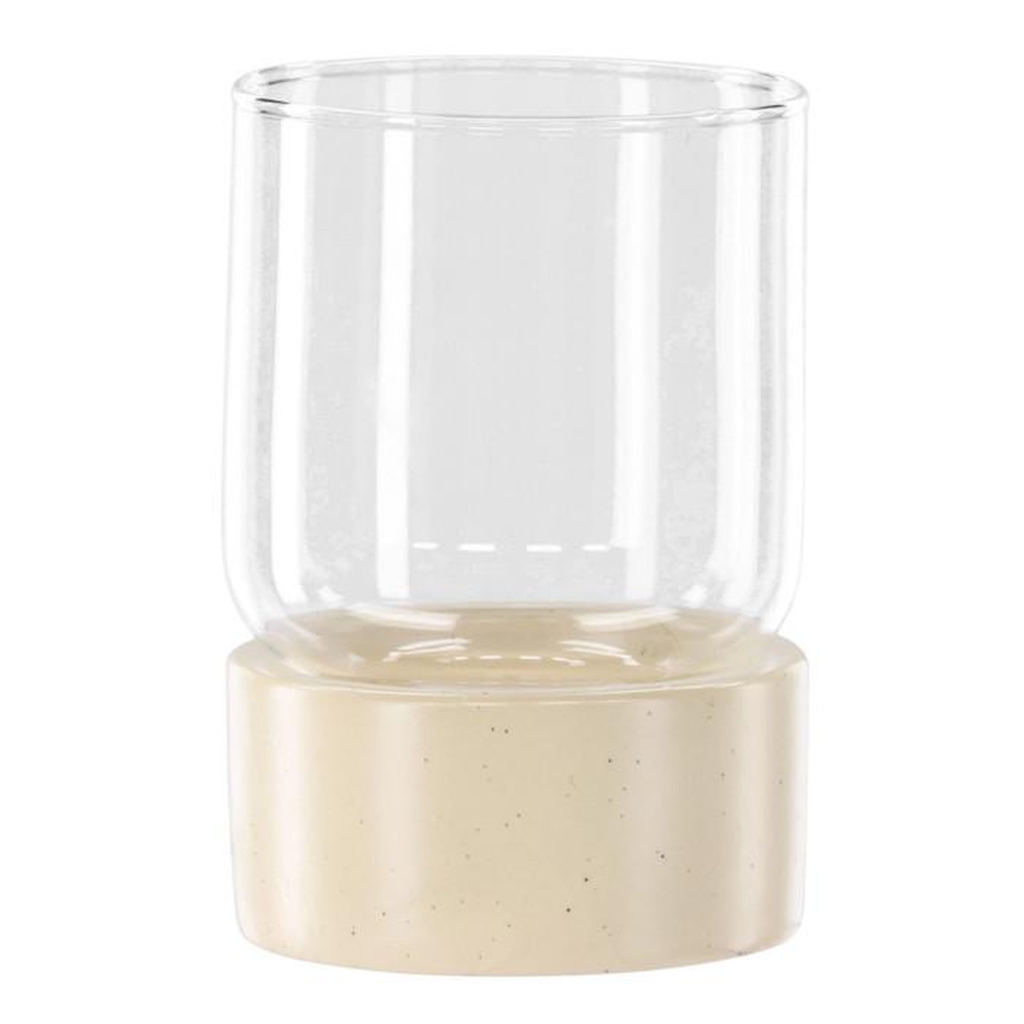 Paris Prix Lanterne en Verre  Vica  12cm Beige