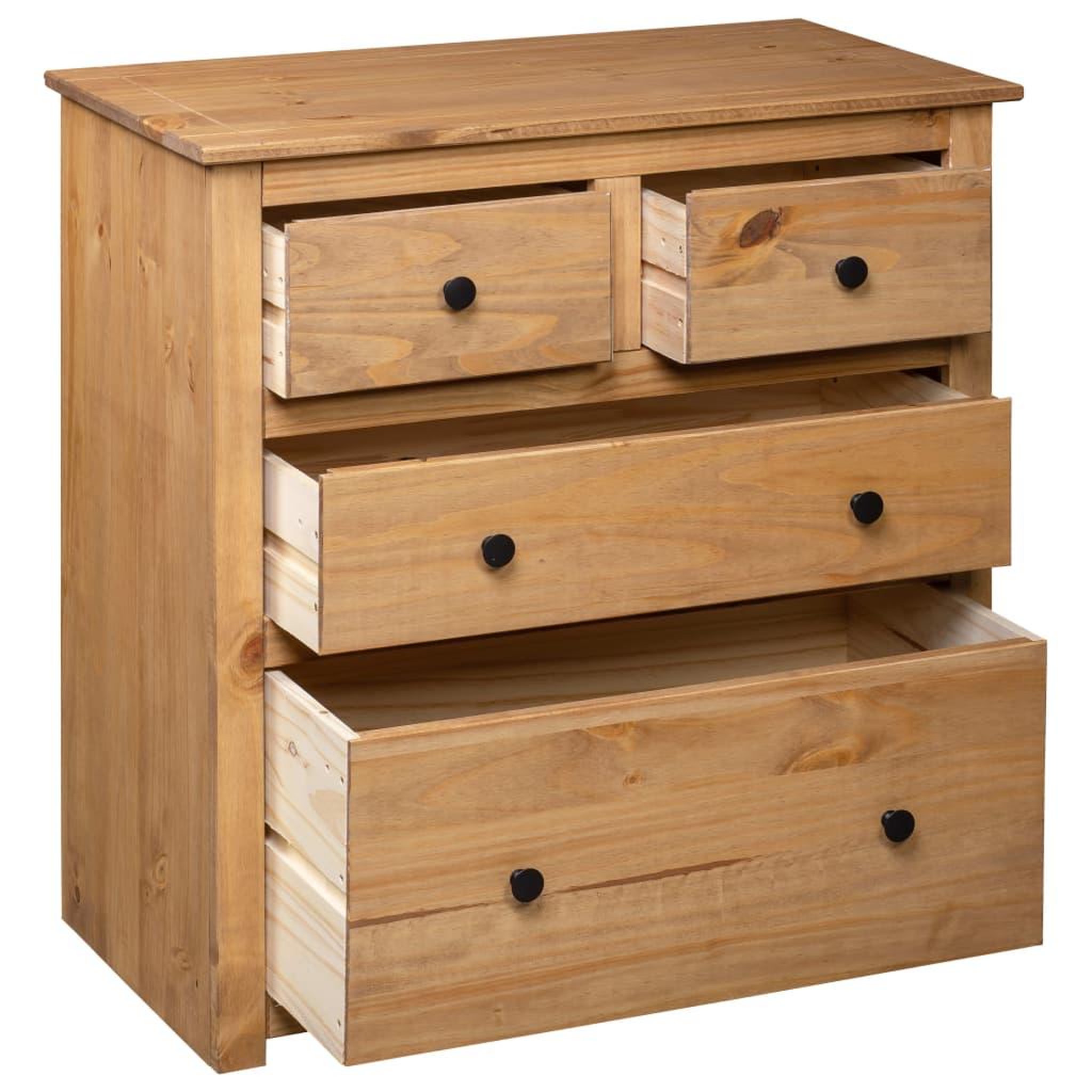 Voir la diapositive 5 : VIDAXL Buffet 80x40x83 cm Pin Gamme Panama