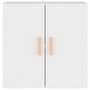 Voir la diapositive 5 : VIDAXL Armoire murale Blanc 60x30x60 cm Bois d ingénierie