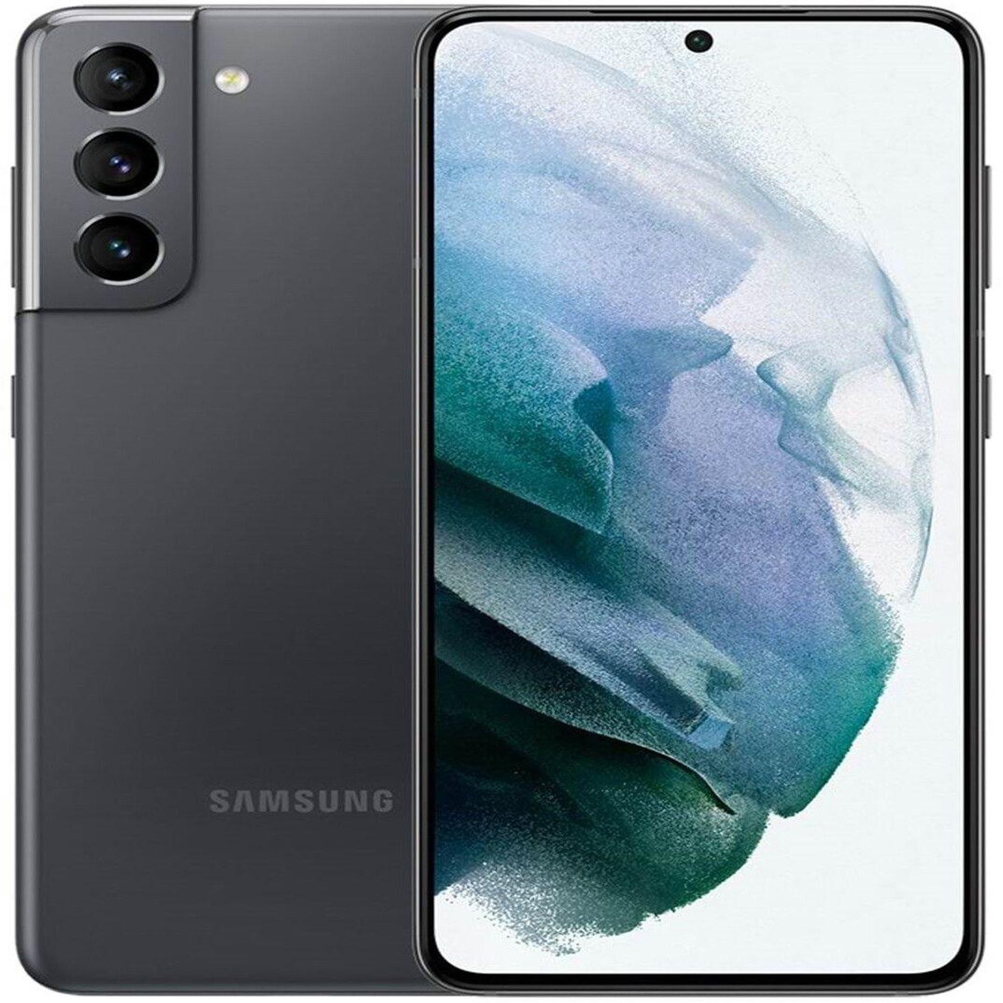 Voir la diapositive 1 : Samsung Galaxy S21 5G (Dual Sim) Reconditionné 256 Go - Grade C - Gris