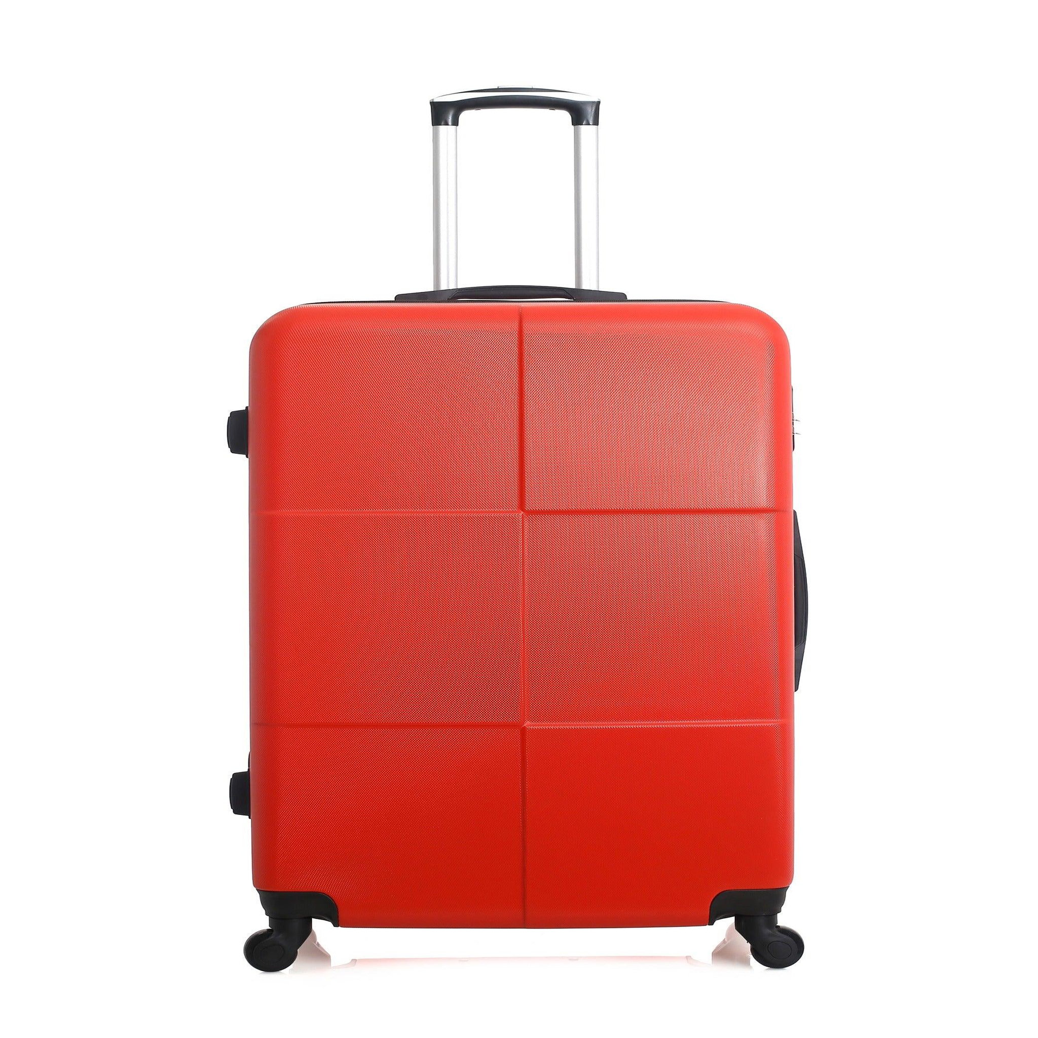 HERO Hero - valise grand format coronado 75 cm 4 roues. Coloris disponibles : Vert, Beige, Gris, Bleu, Rose
