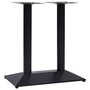 Voir la diapositive 1 : VIDAXL Pied de table de bistro noir 70x40x72 cm fonte