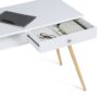 Voir la diapositive 3 : ID MARKET Bureau scandinave EFFIE bois blanc