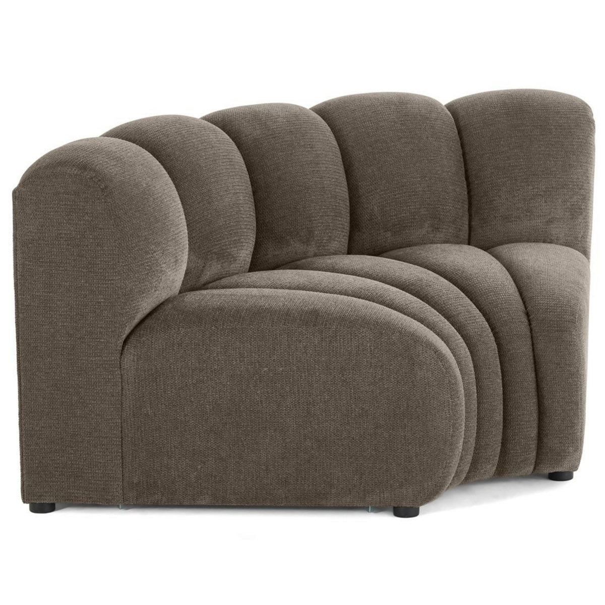 LISA DESIGN Debbie - module d'angle réversible en tissu texturé