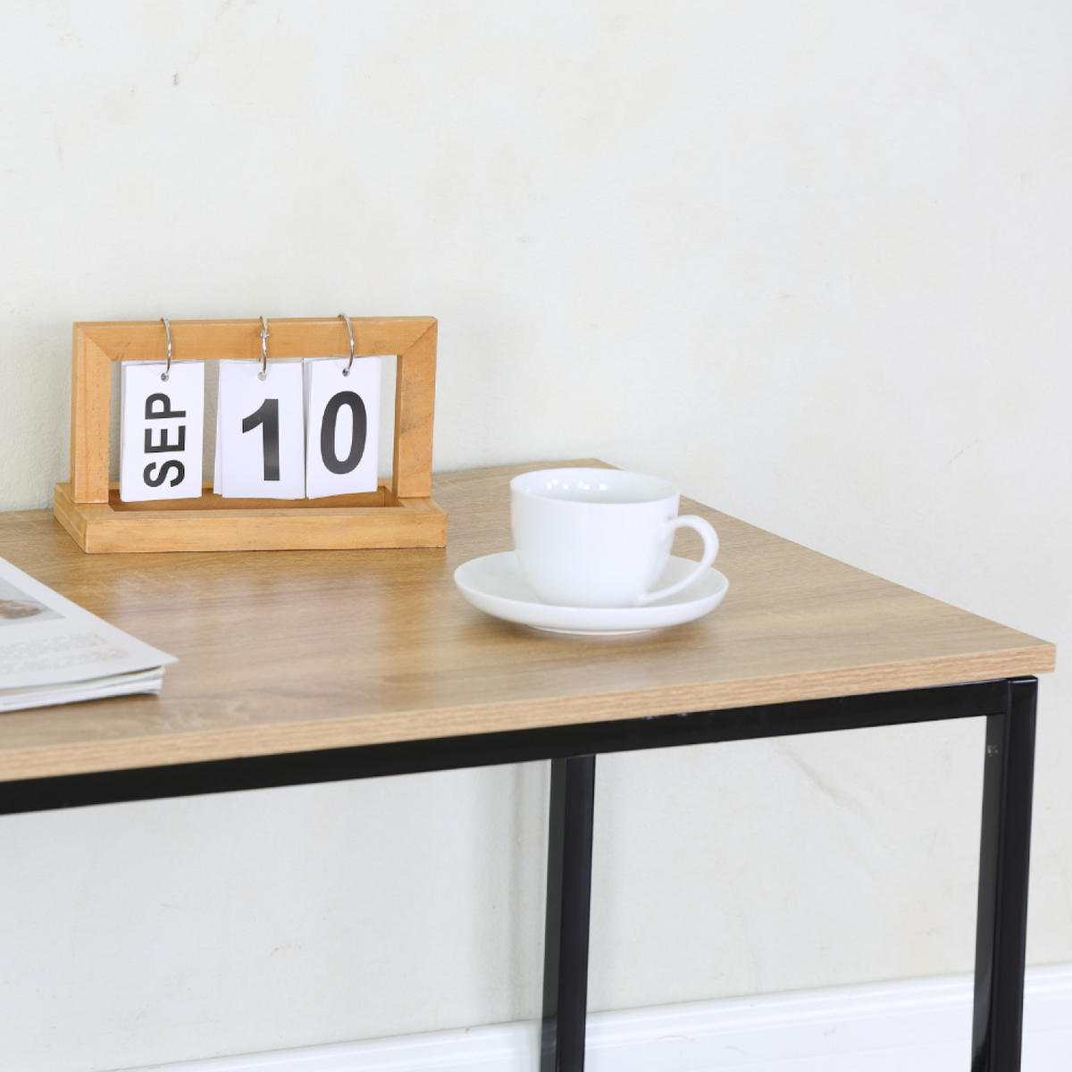 CONCEPT USINE Table basse rectangle 90x48cm chêne TIVI