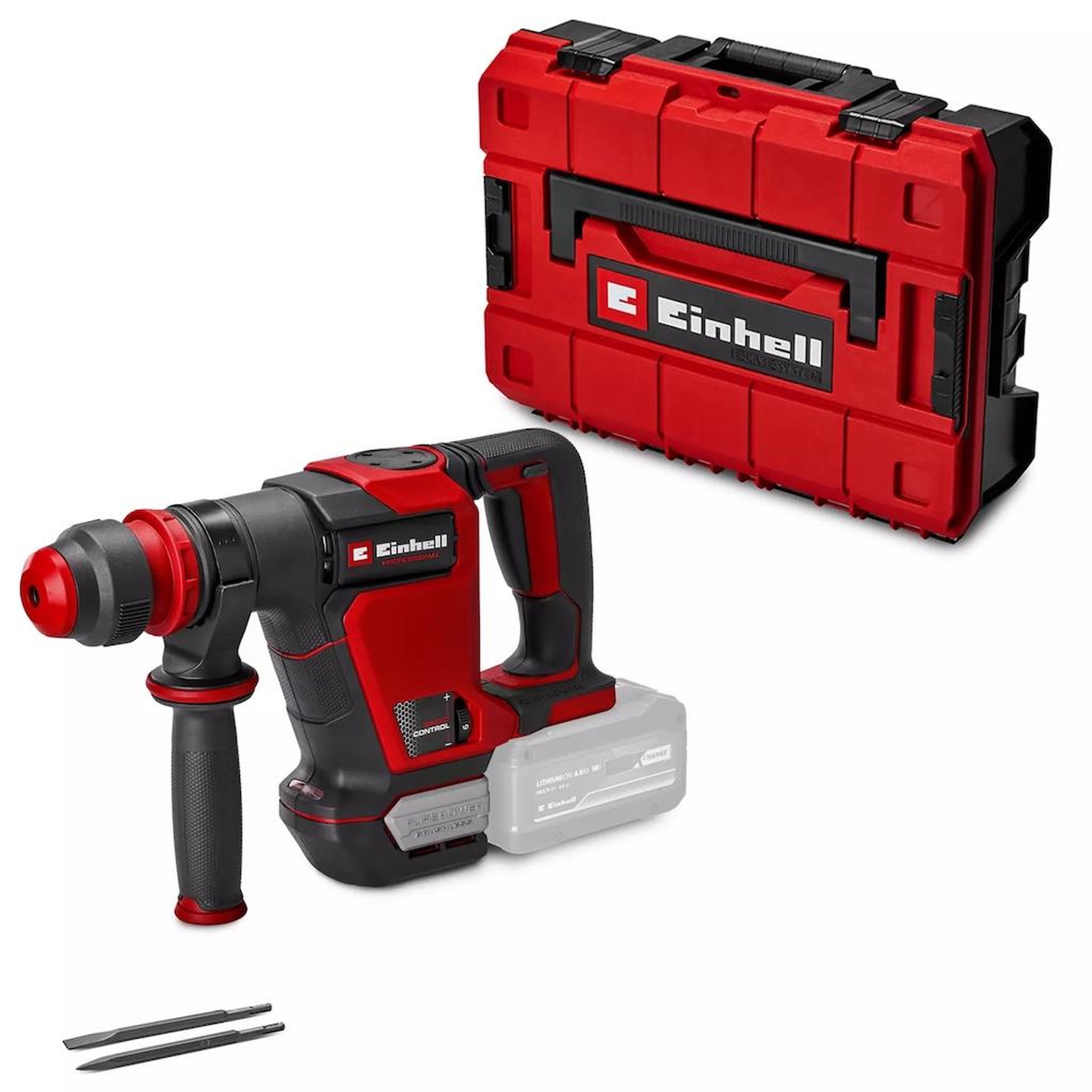 Einhell Marteau démolisseur sans fil - tp-dh 18/4 li bl-solo - 18 v - 4 j - sds-plus - accessoires inclus