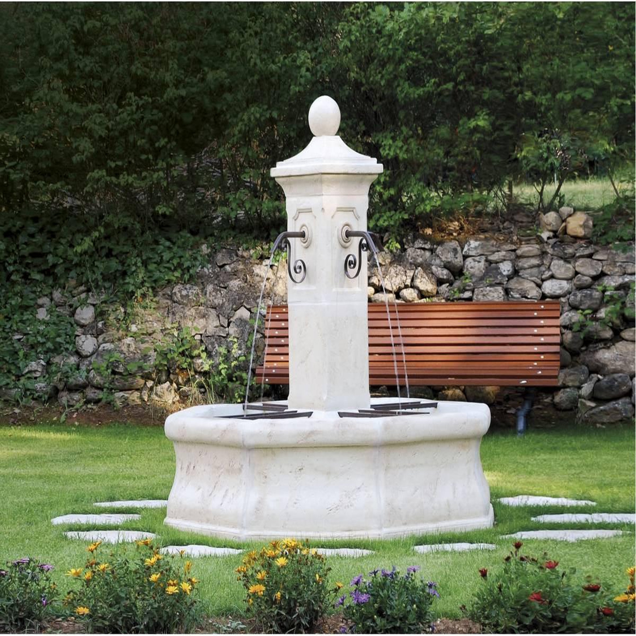 Voir la diapositive 2 : Habitat et Jardin Fontaine  Vincennes  - 1.90 x 1.80 m