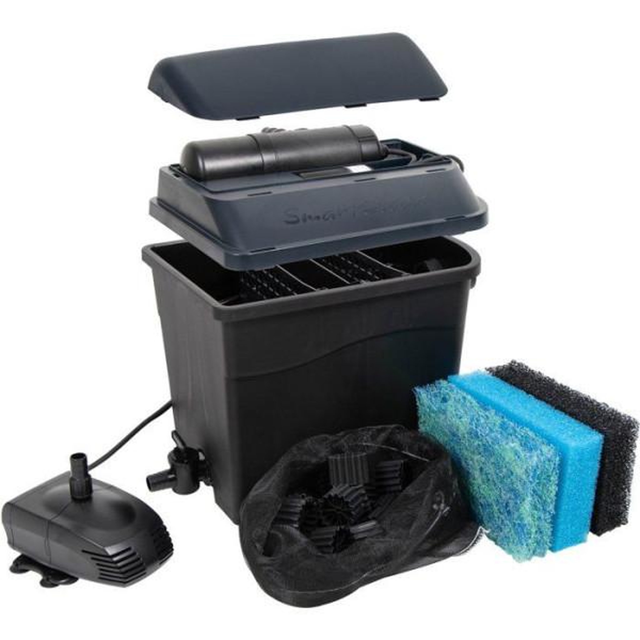 Voir la diapositive 6 : Ubbink Filtre gravitaire pour bassin - ubbink - smartclear 6000 plusset - uv-c 7w - pompe proline 1900 - 3000-6000 l